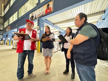 Ficalía de Prevención del Delito ingresa a almacén de la ONPE