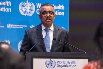 El director general de OMS,