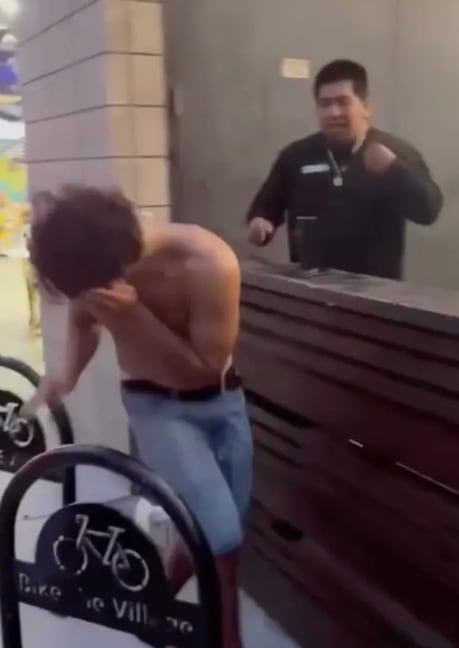 Park 101 informó que David Márquez ya no trabaja en el local y afirmó que el video no refleja la imagen del establecimiento (Captura de video)