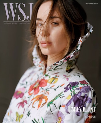 Emily Blunt tapa The Wall Street Journal