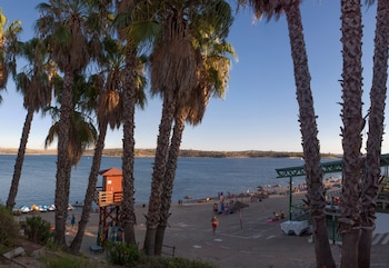 Playa de Orellana, en Badajoz