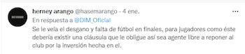 Hinchas critican a Adrián Arregui