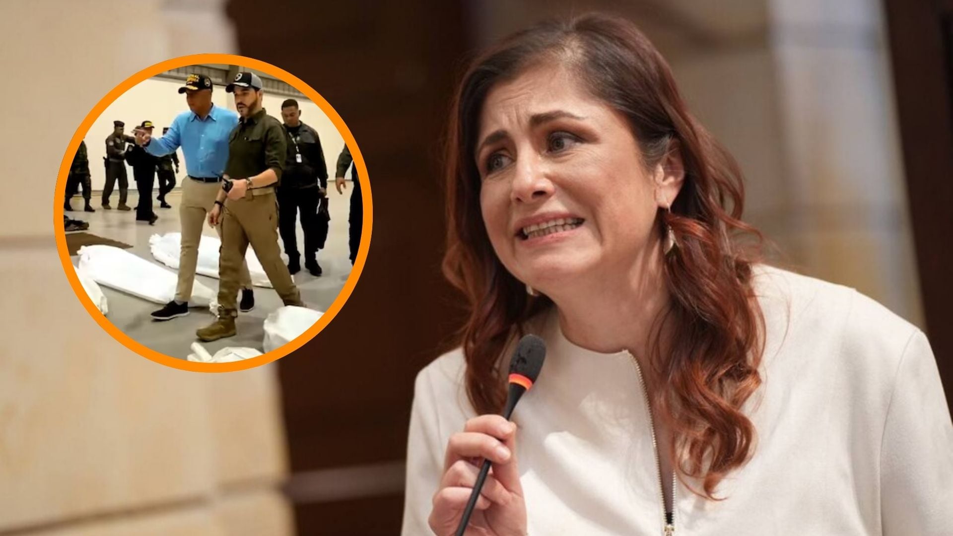 La defensora afirmó que la legitimidad del Estado depende de la confianza que inspira y no del miedo ni de la humillación - crédito Colprensa/Captura de Video Ministerio de Defensa Nacional de Colombia