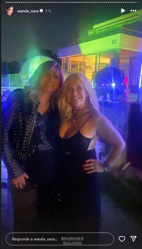 Nora aseguró que mantiene una buena relación con la madre del artista, Claudia (Instagram)