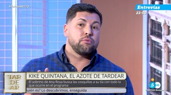 Kike Quintana, en 'TardeAR'. (Mediaset
