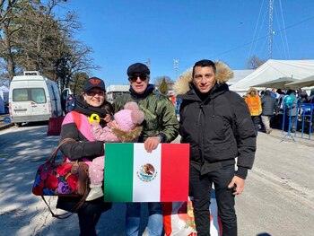 La nayarita Silvia Mercado atravesó