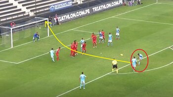 Golazo de Távara: espectacular tanto