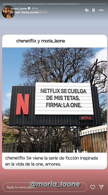 La reacción de Moria Casán