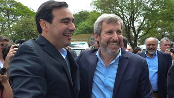 Gustavo Valdés y Rogelio Frigerio