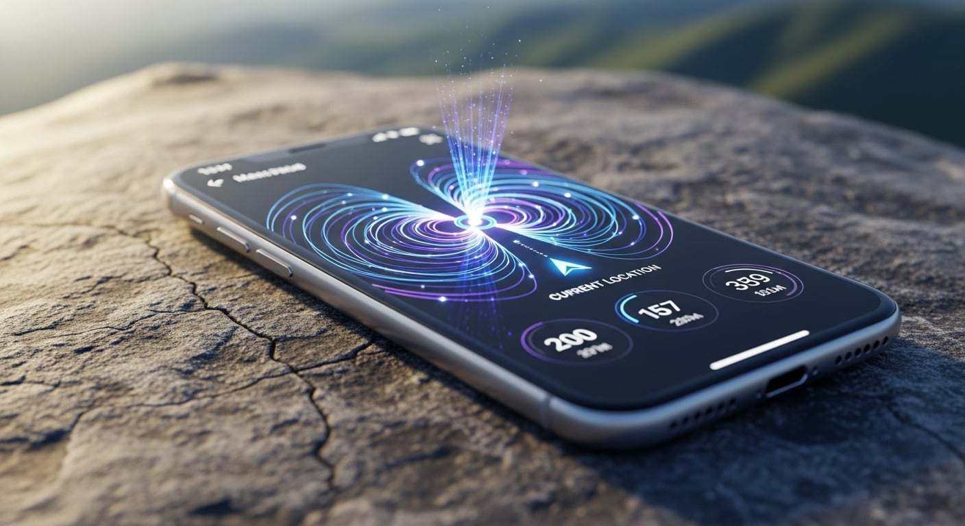 Los magnetómetros cuánticos garantizan brújulas digitales estables y precisas (Imagen Ilustrativa Infobae)