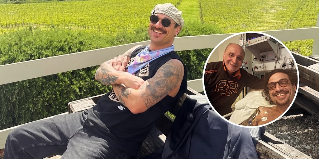 Daniel Osvaldo compartió una imagen desde el hospital mientras continúa bajo atención médica
