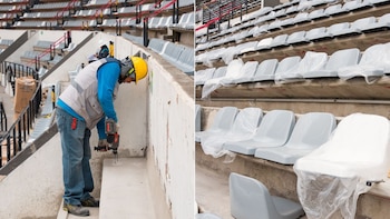 Estadio Azteca avanza en su