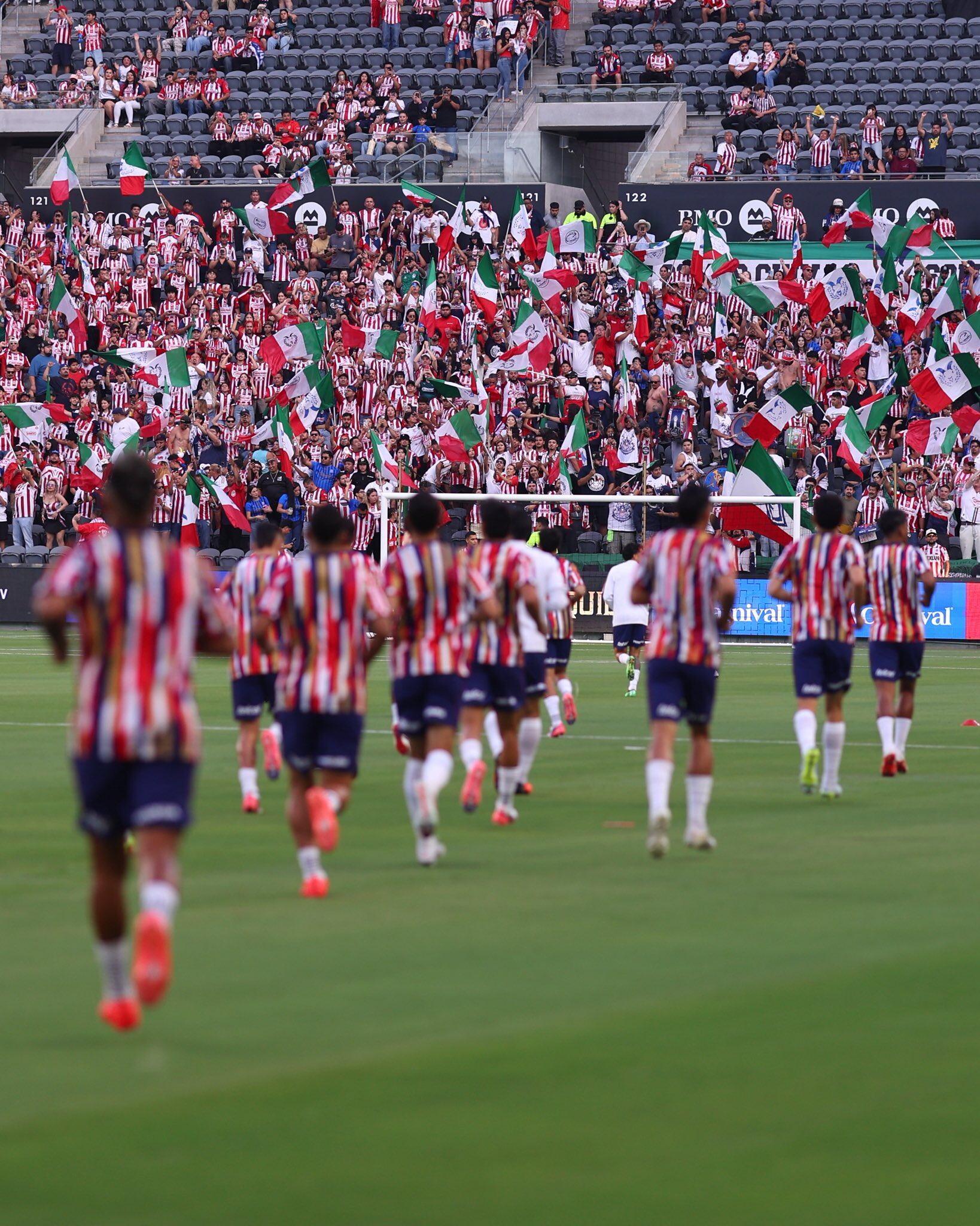 Chiv encabeza la lista de plantillas más valiosas de la Leagues Cup 2026 con 108.3 millones de euros, por encima de América e Inter Miami. (X @Chivas)