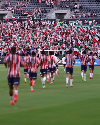 Chivas encabeza la lista de plantillas más valiosas de la Leagues Cup 2026 con 108.3 millones de euros, por encima de América e Inter Miami. (X @Chivas)