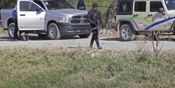 Algunos de los cuerpos localizados