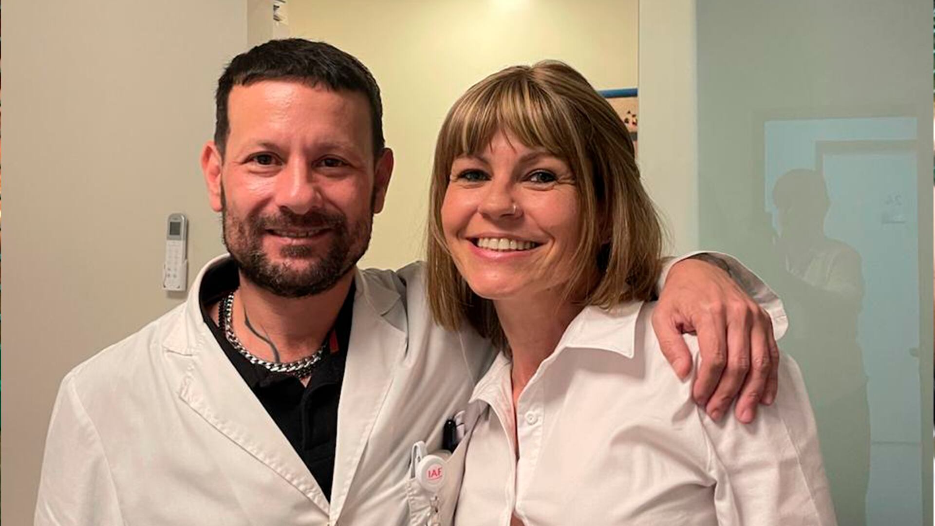 Santiago Cranco acompañó a Díaz Pugh durante su tratamiento por el linfoma no Hodgkin que le hallaron en el mediastino