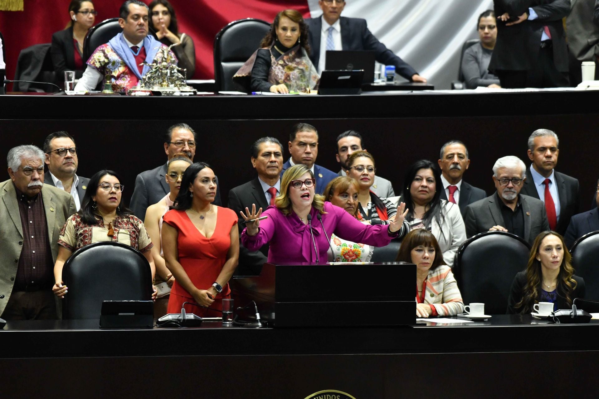 La diputada denuncia que los ataques personales buscan desacreditarla por su postura política y debilitan la pluralidad dentro del bloque oficialista. Foto: Cuartoscuro