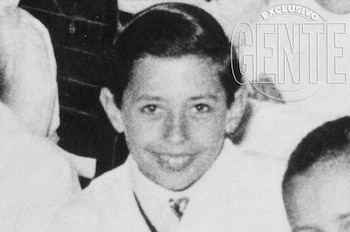 Guillermo Francella de chico. Foto: