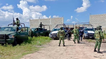 Aseguran laboratorio de metanfetamina en