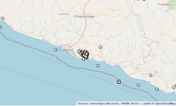 Temblor reportado en Guerrero. (SSN)