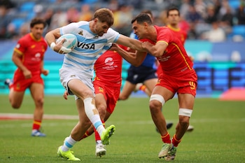 Los Pumas 7s cayeron ante España en las semifinales de la Gran Final de Los Ángeles Los Pumas 7s cayeron ante España en las semifinales de la Gran Final de Los Ángeles