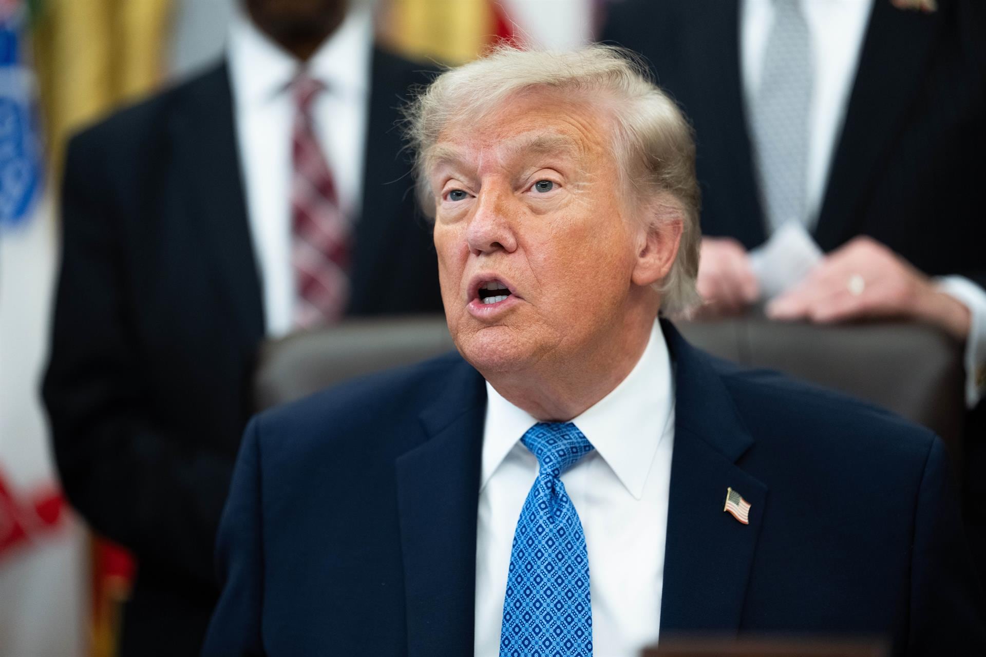 El presidente estadounidense, Donald Trump