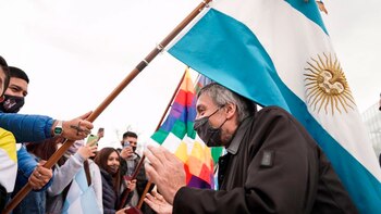 Máximo Kirchner en el territorio,