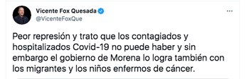(Twitter: @VicenteFoxQue)