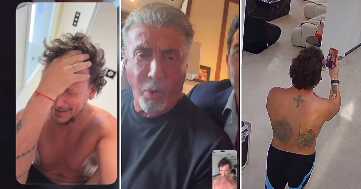 Sylvester Stallone Surprises Nico Vázquez With Video Call Over Argentine Rocky Stage Show