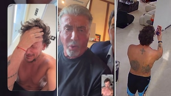El llamado de Sylvester Stallone que dejó sin palabras a Nico Vázquez: “Del otro lado estaba mi héroe”