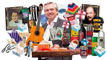 Qué regalos recibió Alberto