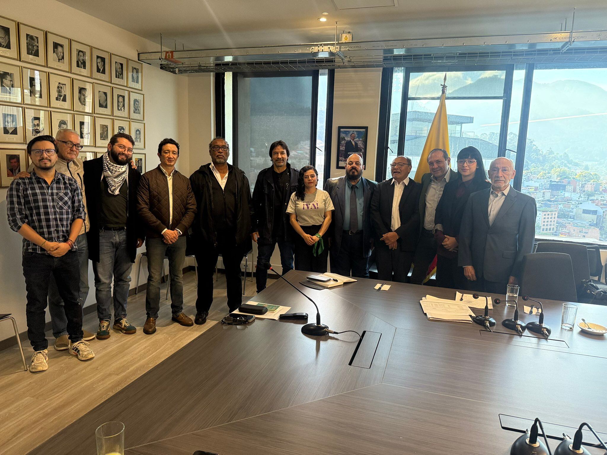 Representantes de organizaciones y movimientos inscribieron comité promotor de la asamblea constituyente - crédito @OverDoradoC/X