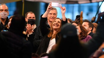 María Eugenia Vidal y Mauricio