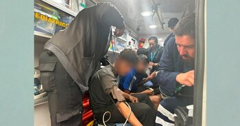 Los jóvenes, que se extraviaron