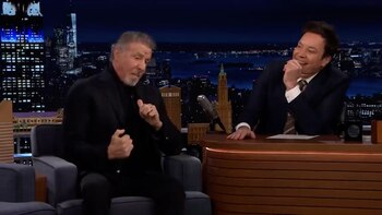 Stallone en el programa de