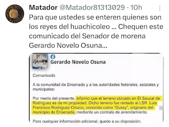 Gerardo Nobleo Osuna, Expolítico