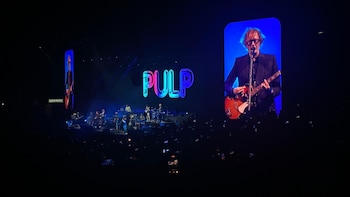 Pulp rompe su propio récord con el concierto más largo de su historia en el Palacio de los Deportes