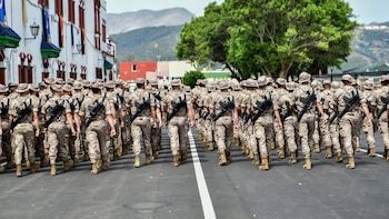 Los 200 militares españoles evacuados