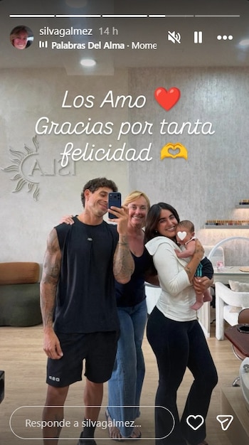 La madre de Hugo García respondió a las especulaciones sobre Isabella Ladera con una foto familiar en Miami. “Los amo, gracias por tanto amor”, escribió en Instagram.