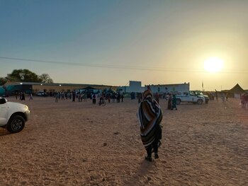Campamento saharahui. (María García Arenales)