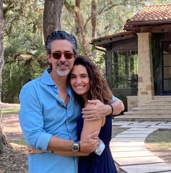 Luz María Zetina y su entonces pareja, Emilio Guzmán, cancelaron sus planes de boda en 2025. (IG: @luzmazetina)