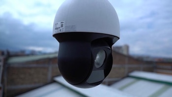 Encontraron cámaras de seguridad no