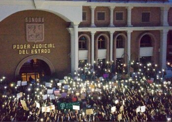 La protesta concluyó en el