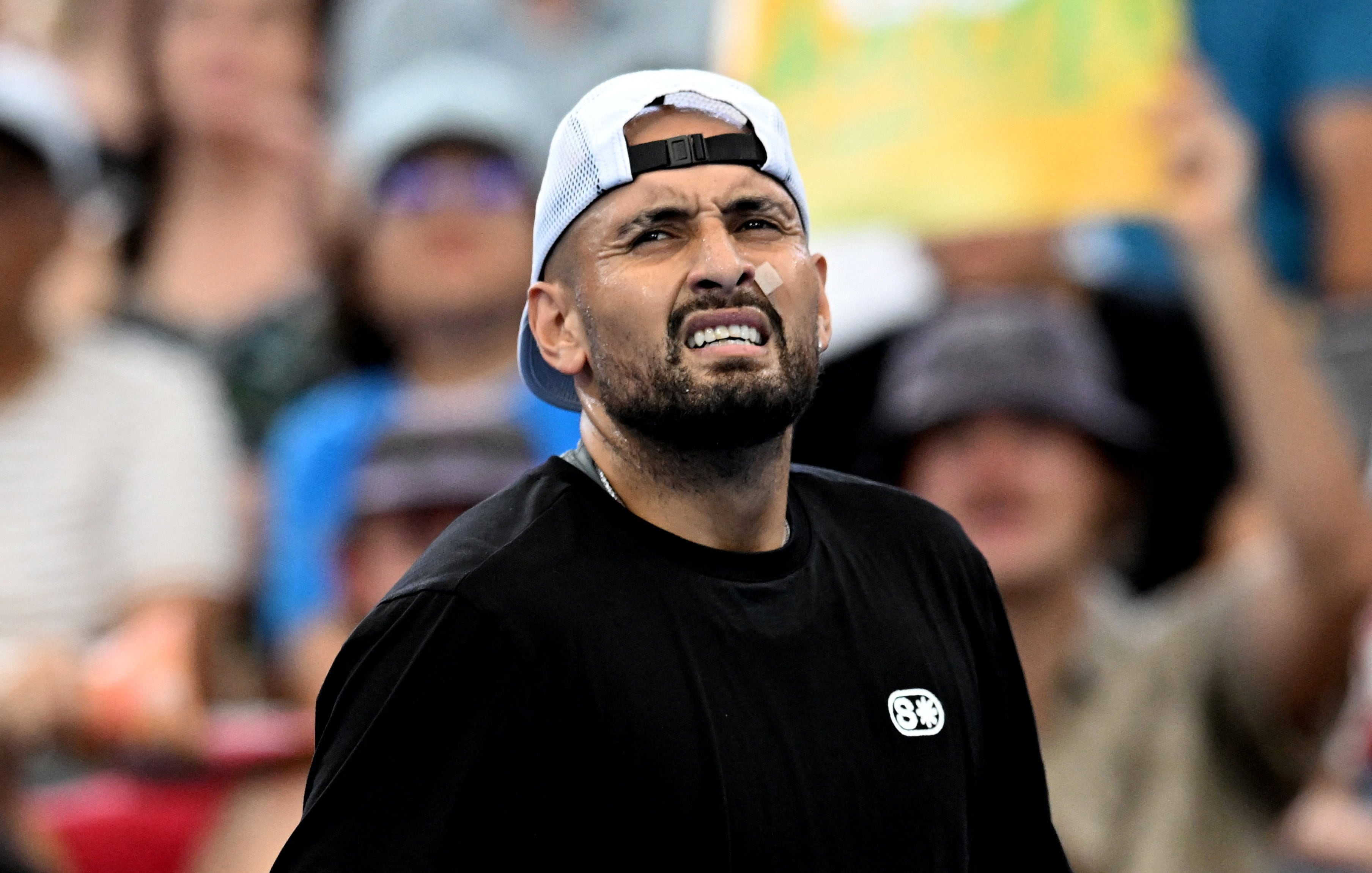 Kyrgios quedó suspendido de forma provisional tras un resultado positivo por benzoilecgonina, un metabolito de la cocaína (REUTERS)
