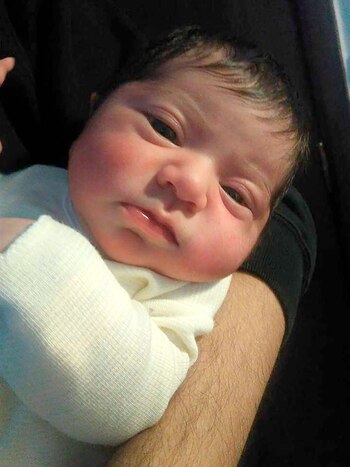 Cuando era bebé y todavía