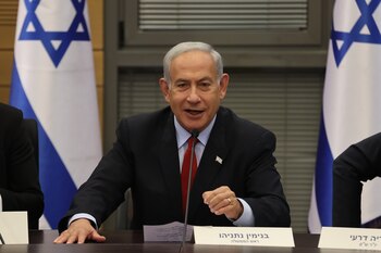 El primer ministro de Israel, Benjamin Netanyahu. (Ilia Yefimovich/Dpa)