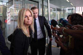 La extenista Arantxa Sánchez Vicario