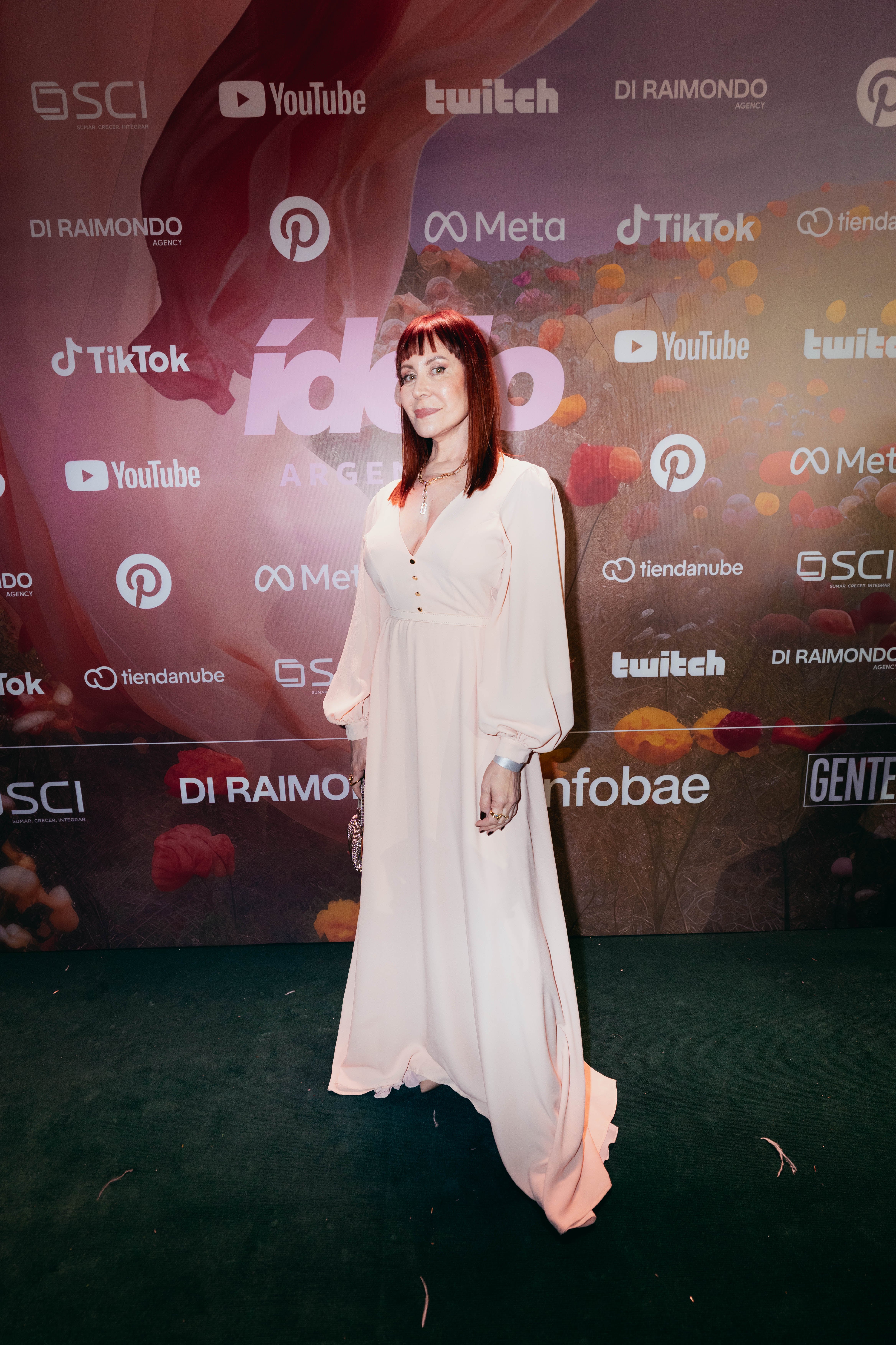 Matilda Blanco concurrió a la velada y se animó a hablar sobre algunos looks (Prensa Telefe)