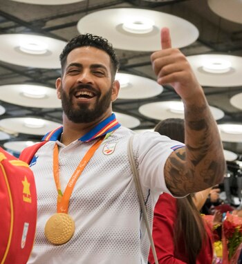 El atleta valenciano Kim López