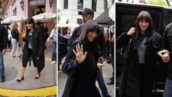 Aitana se despidió de la Argentina con un almuerzo familiar en el barrio de Palermo: las fotos